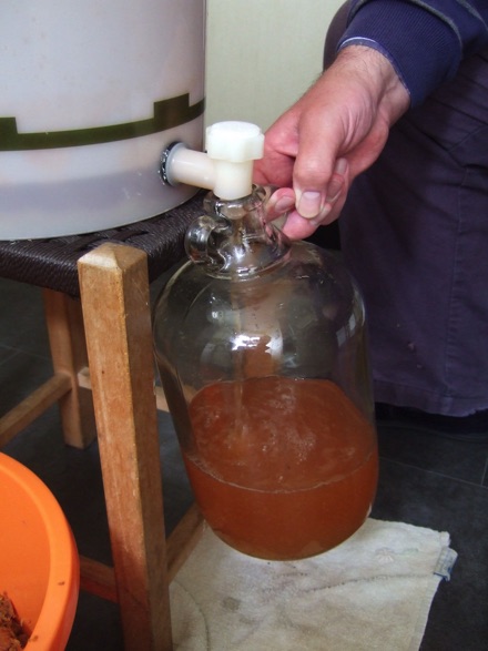Making the juice